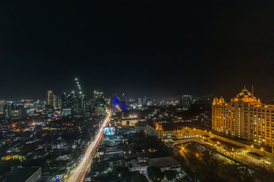 City view at night