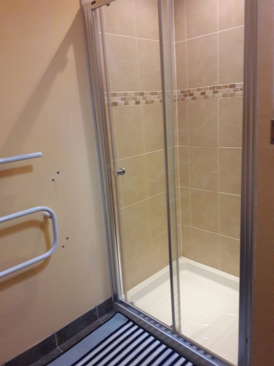 Upstairs shower
