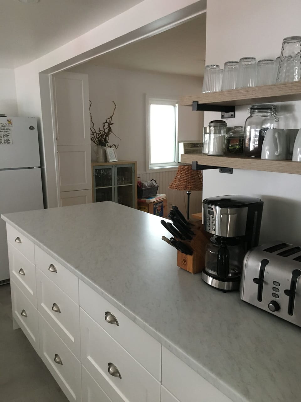 Newly updated kitchen with dishwasher 
