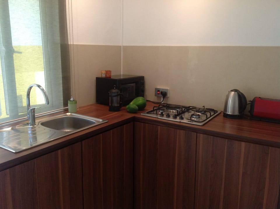 studio 2 private kitchen is well equipped with all the basics