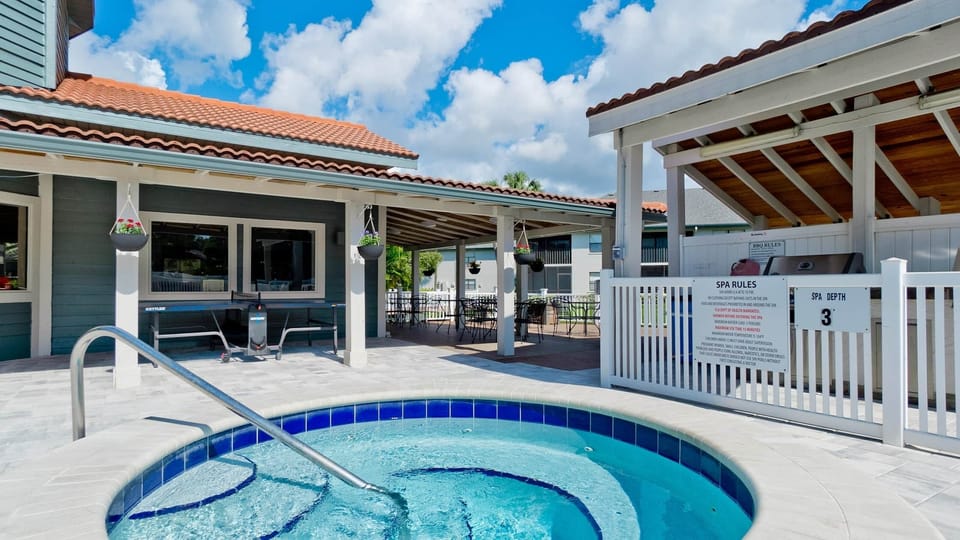 First Community hot tub 