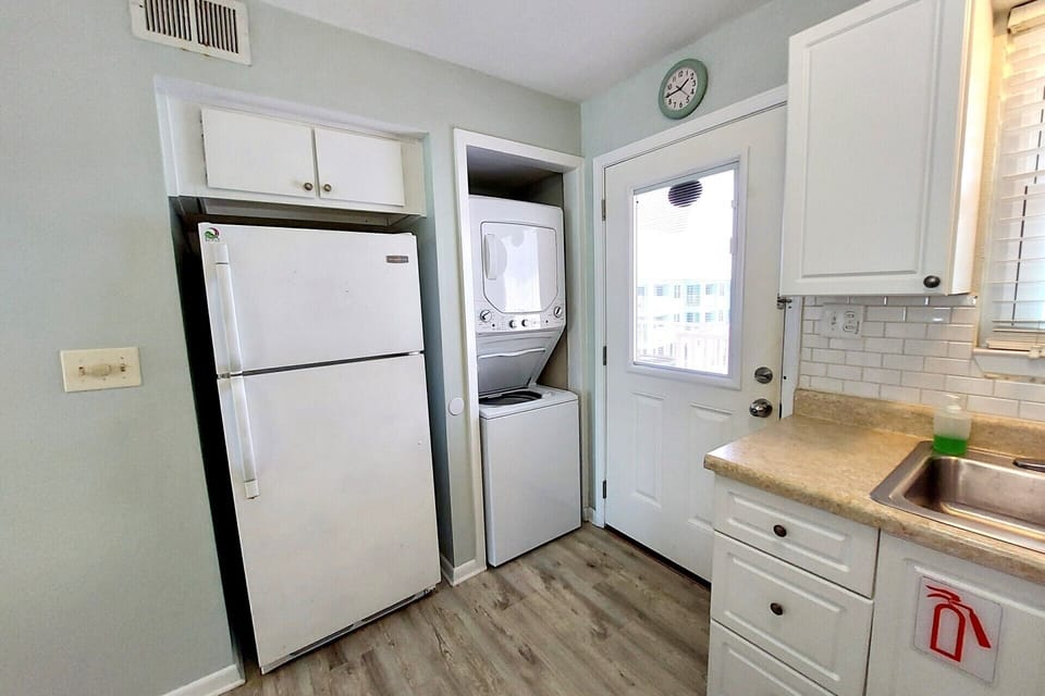 Washer and dryer