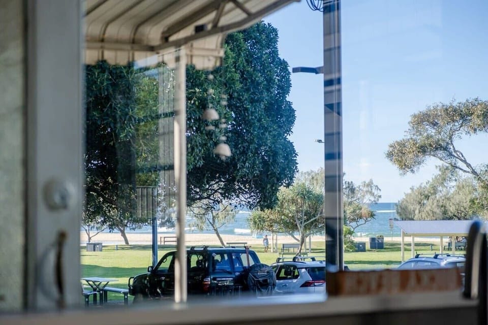 Sit back and relax on the deck in paradise.