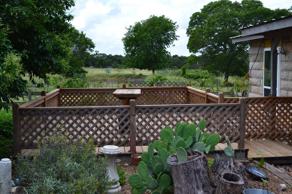 Deck area