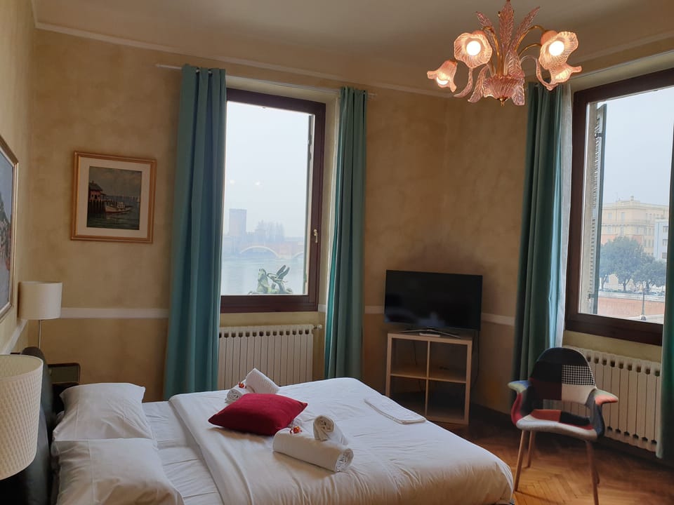 Deluxe Double Room, River View | View from room