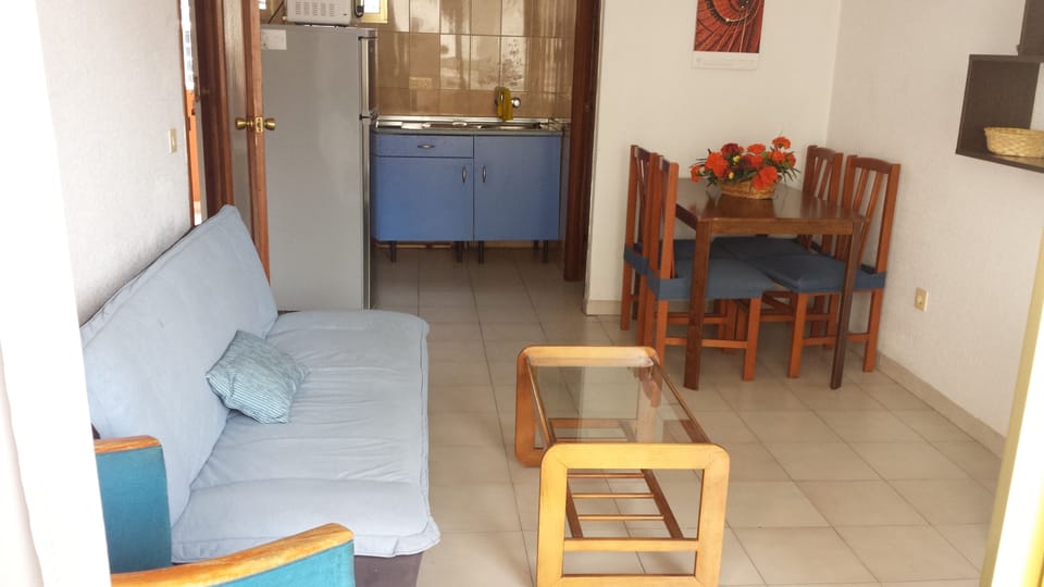 Apartment, 2 Bedrooms, Terrace | Living room | Flat-screen TV