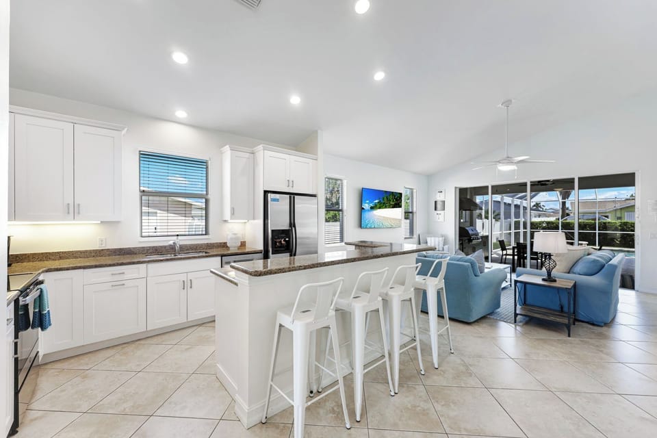 Spacious Kitchen Designed for Easy Vacation Meals