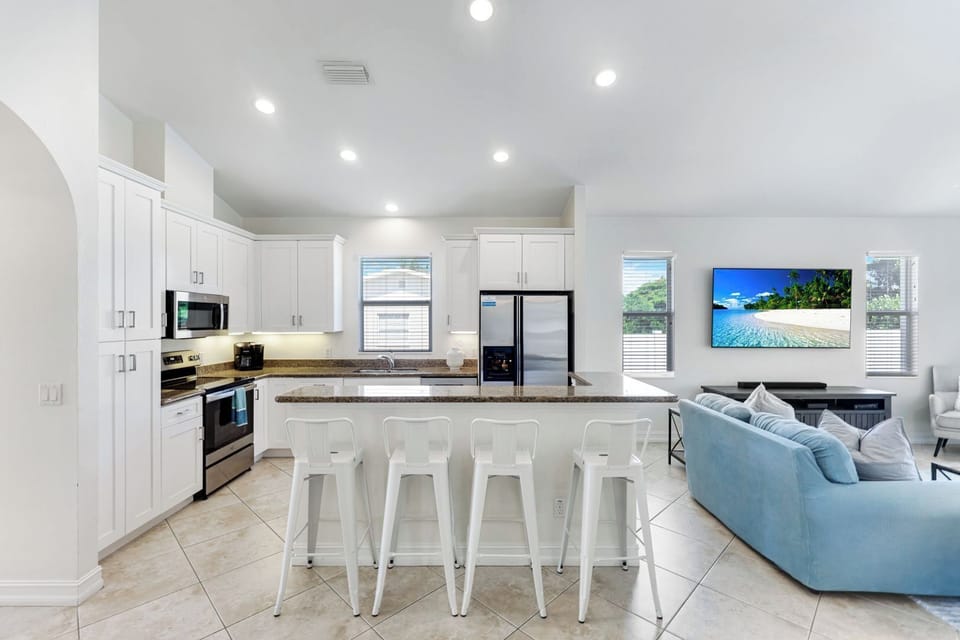 Coffee Bar & Bright Kitchen for Easy Mornings