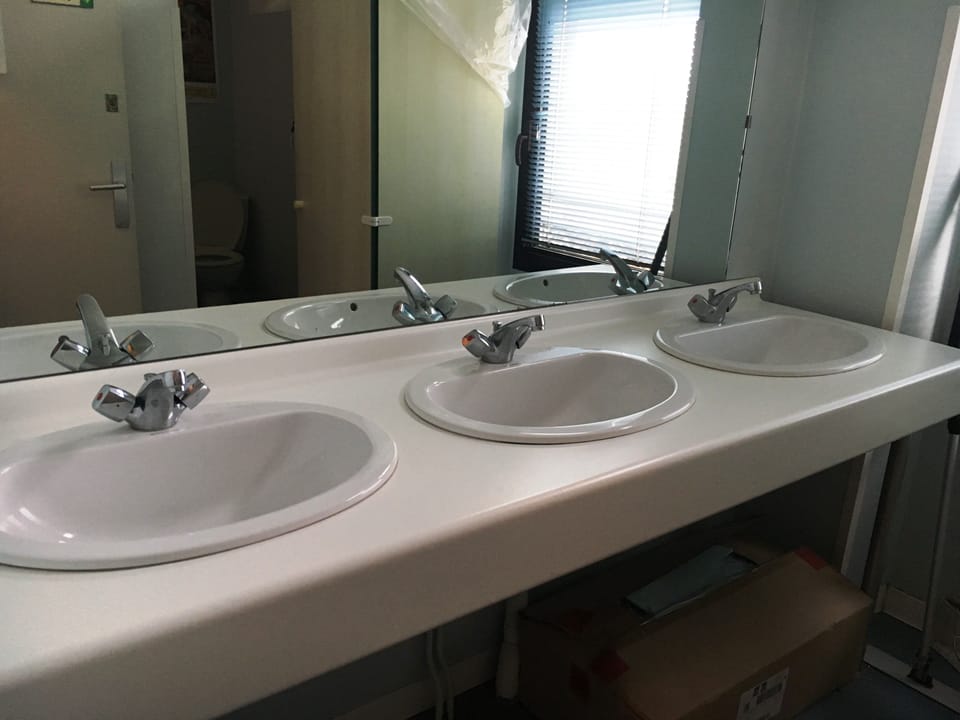 Quadruple Room, Non Smoking | Bathroom sink