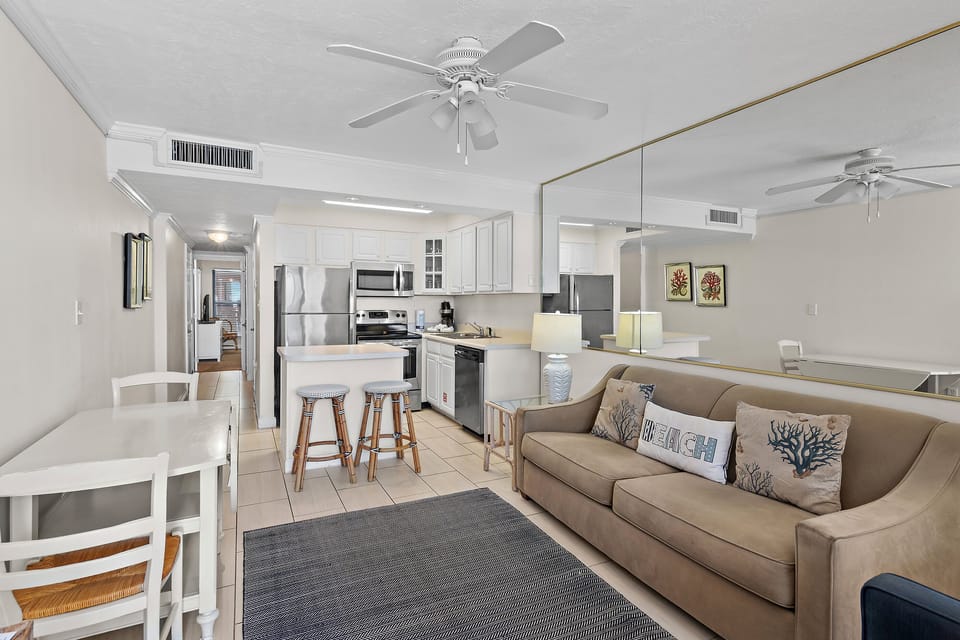 Living and Kitchen Area