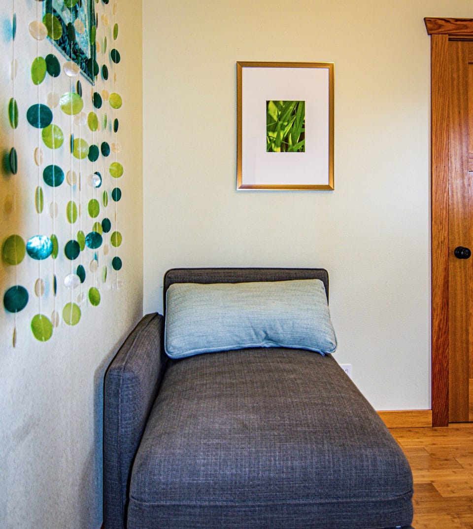 Seating downstairs bedroom