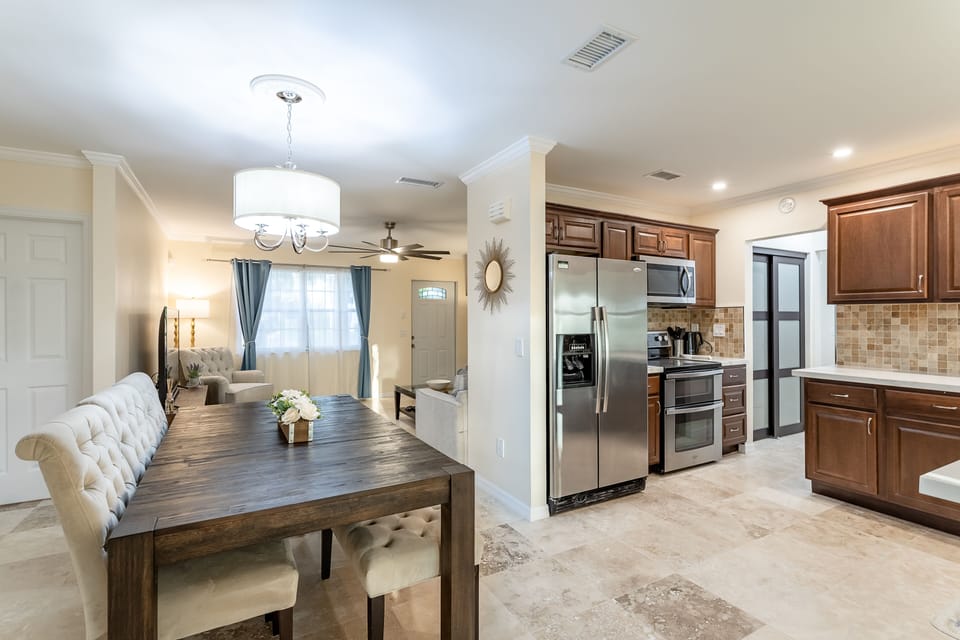 Living Room, Dining Area, Kitchen