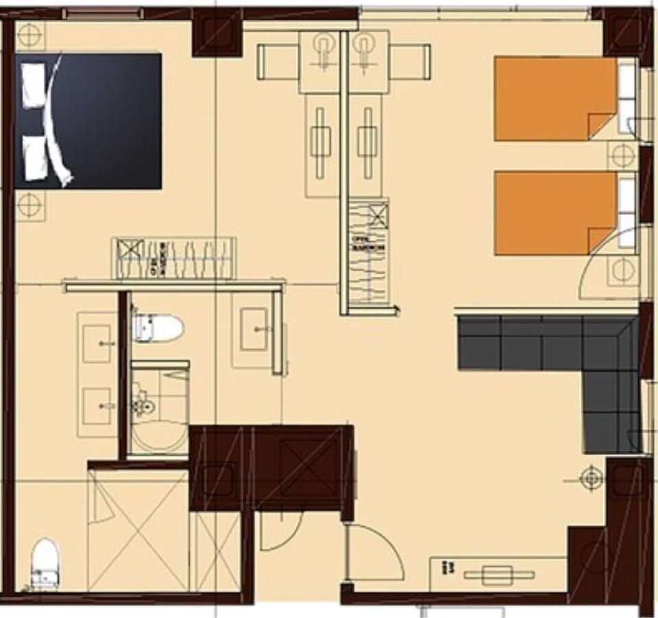 King Suite | Floor plan