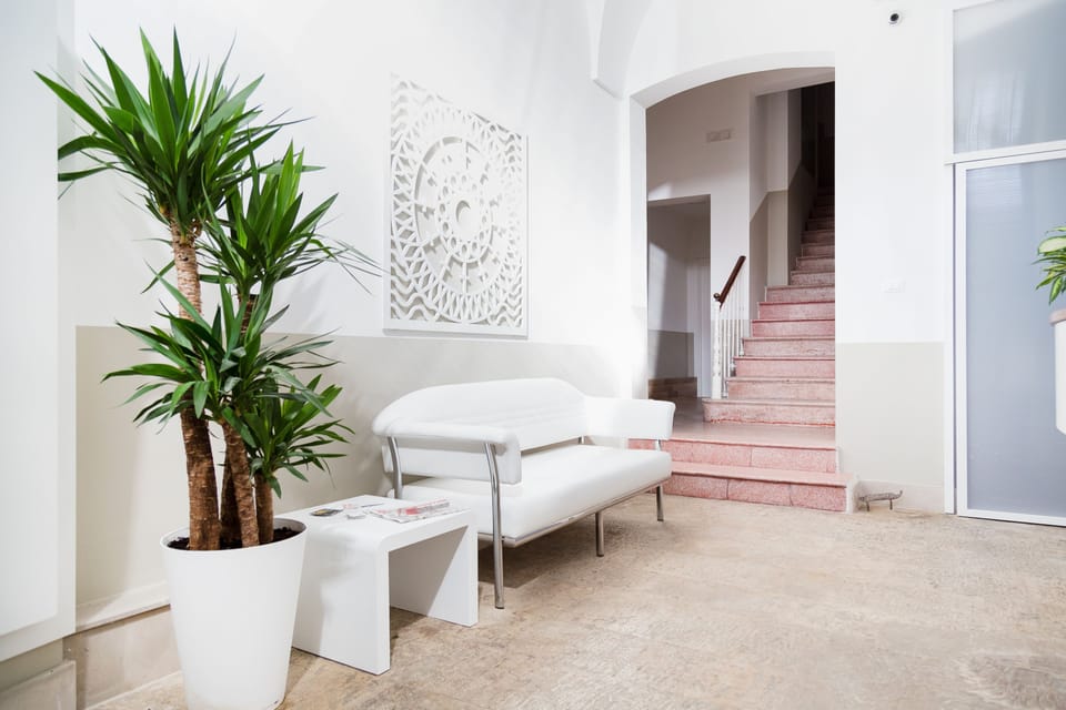 Lobby sitting area