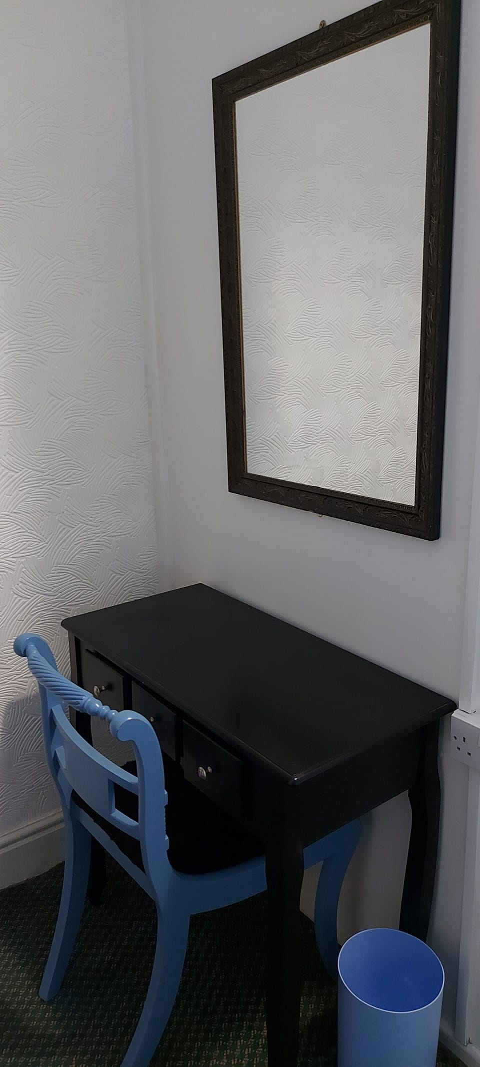 Individually decorated, individually furnished, iron/ironing board