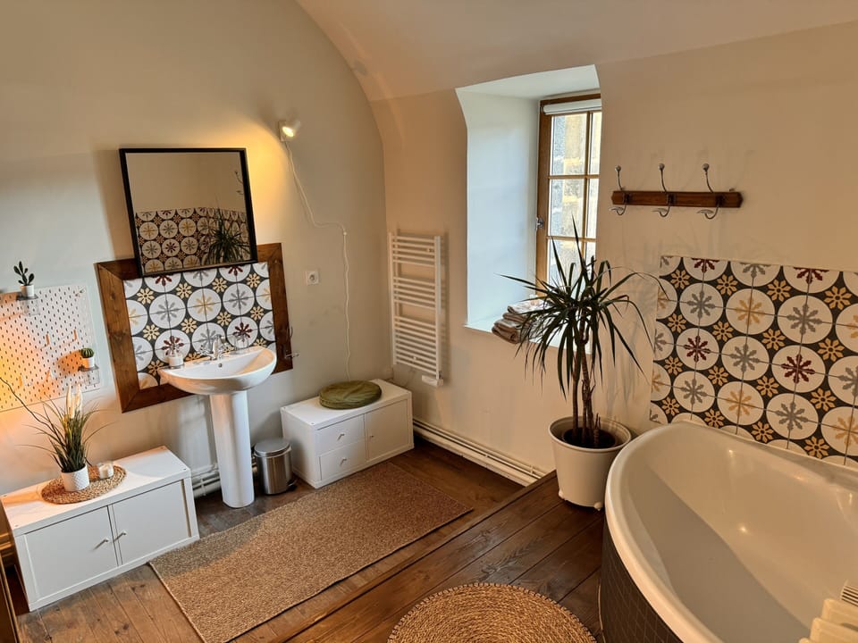 Luxury Double Room, Private Bathroom (chambre romance) | Bathroom