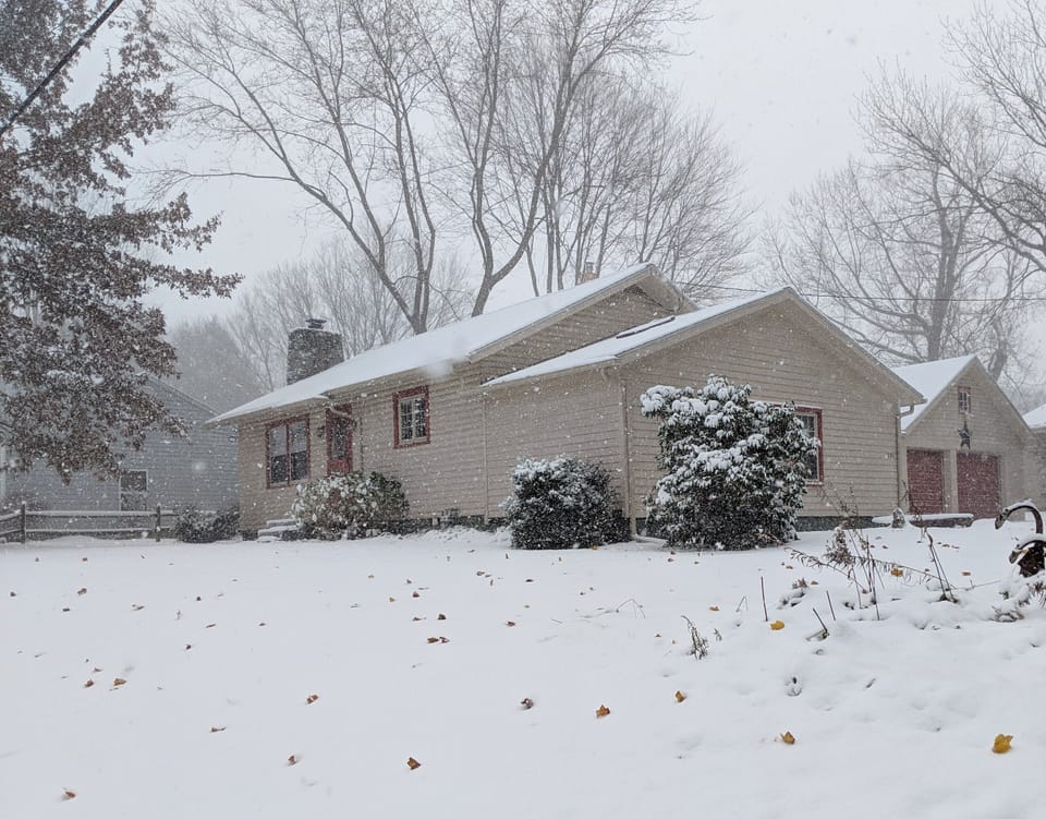 Vintage Cottage-Winter