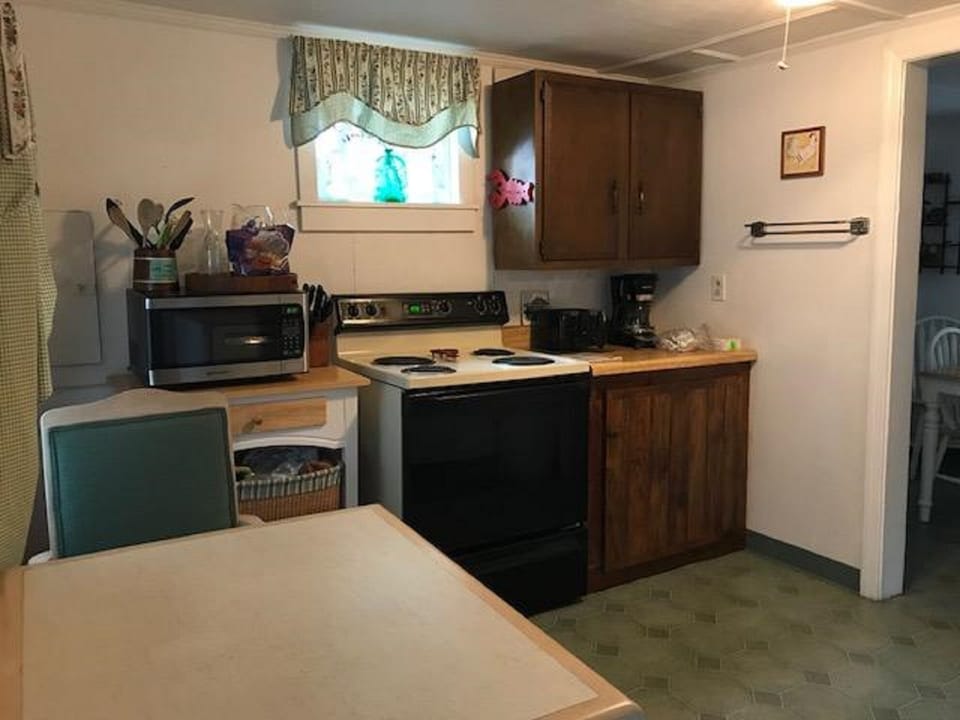One side of kitchen