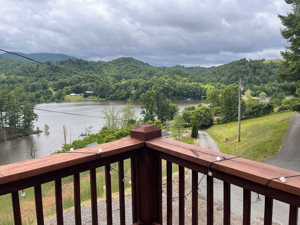 View from the deck.