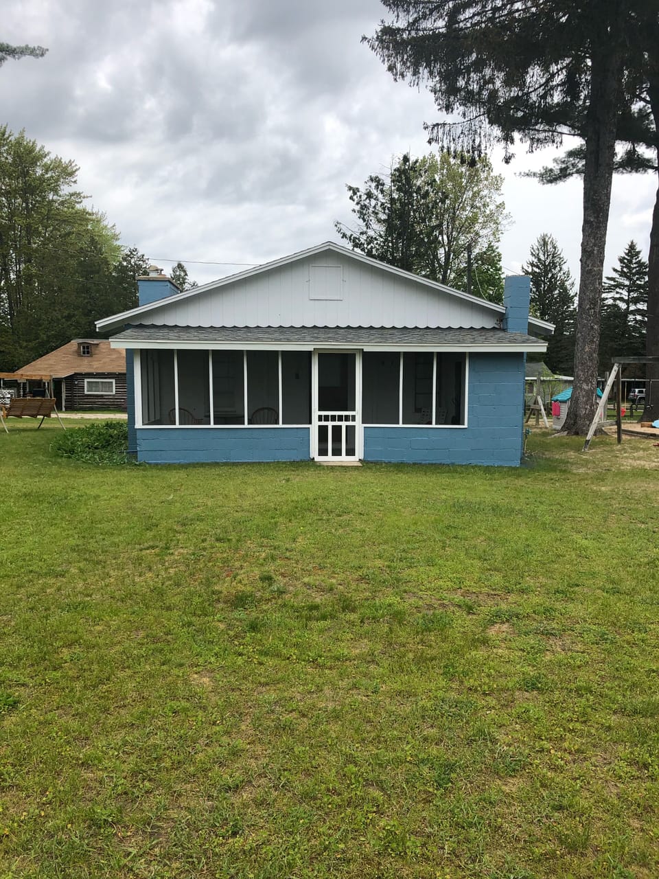 Back of cabin