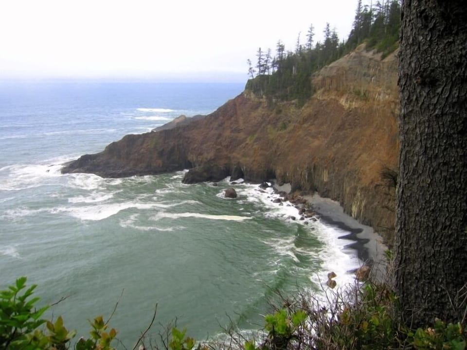 Cape Falcon Hike, 3 miles to trailhead