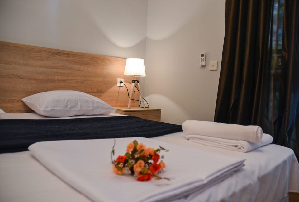 Standard Double or Twin Room, Balcony | Premium bedding, minibar, individually furnished, blackout drapes