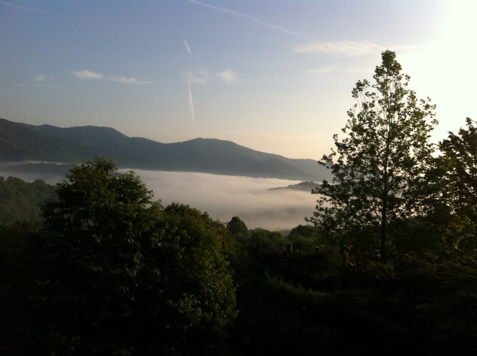 The fog in the morning will take your breath away, spectacular.