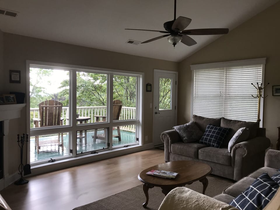 Beautiful Mountain Views from living room