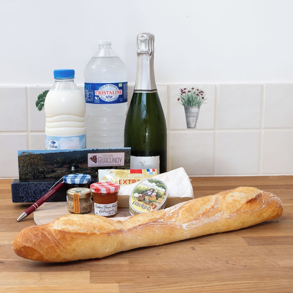 Welcome pack. Provided for all guests