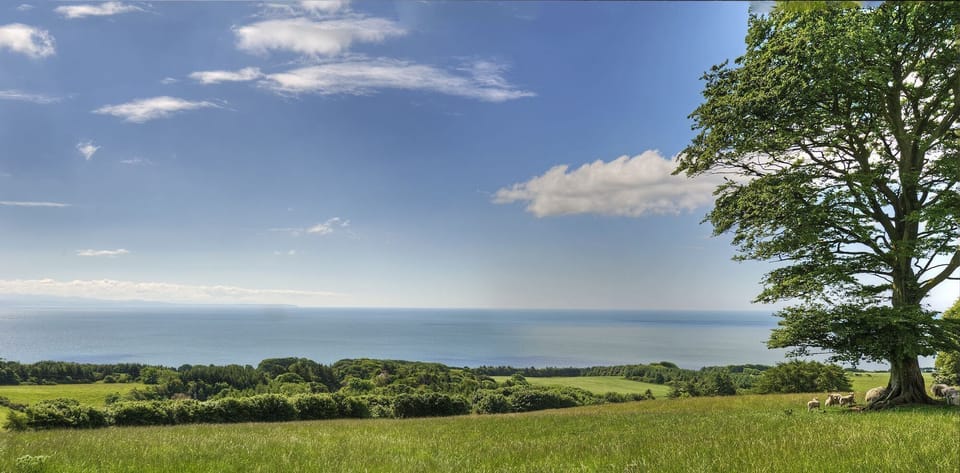 Views over the Solway Firth to the Isle of Man