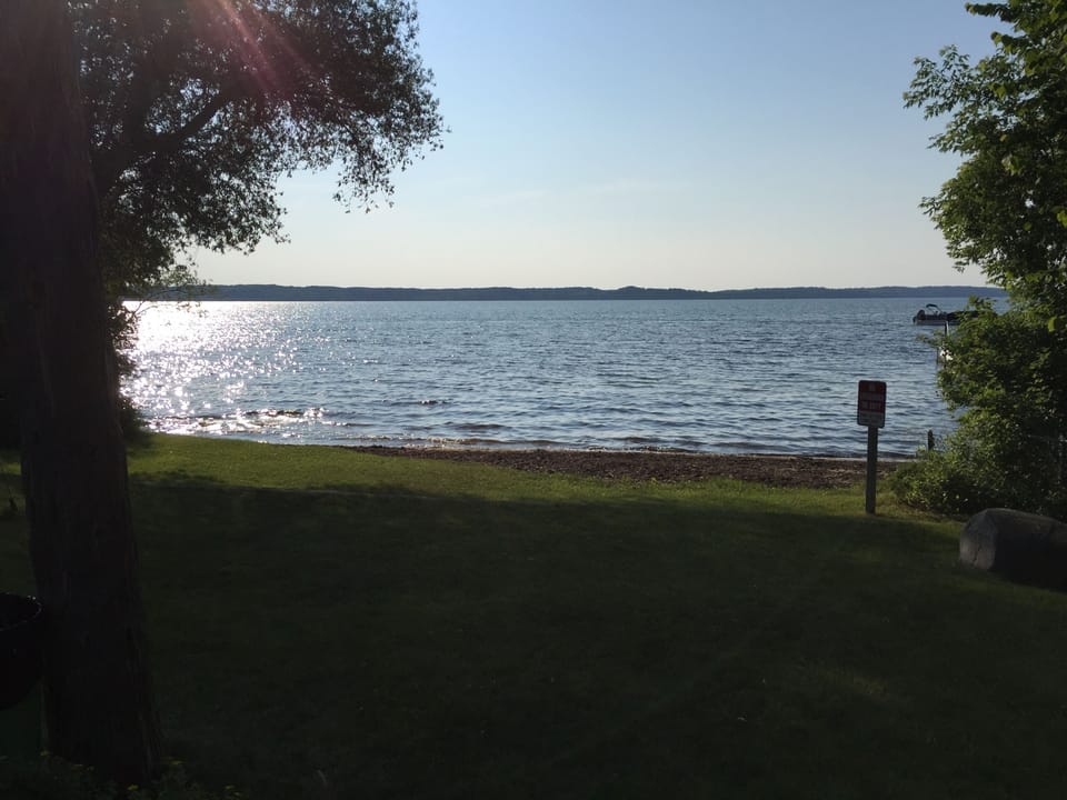 Alden Beach 
Located 1/2 mile from the cabin