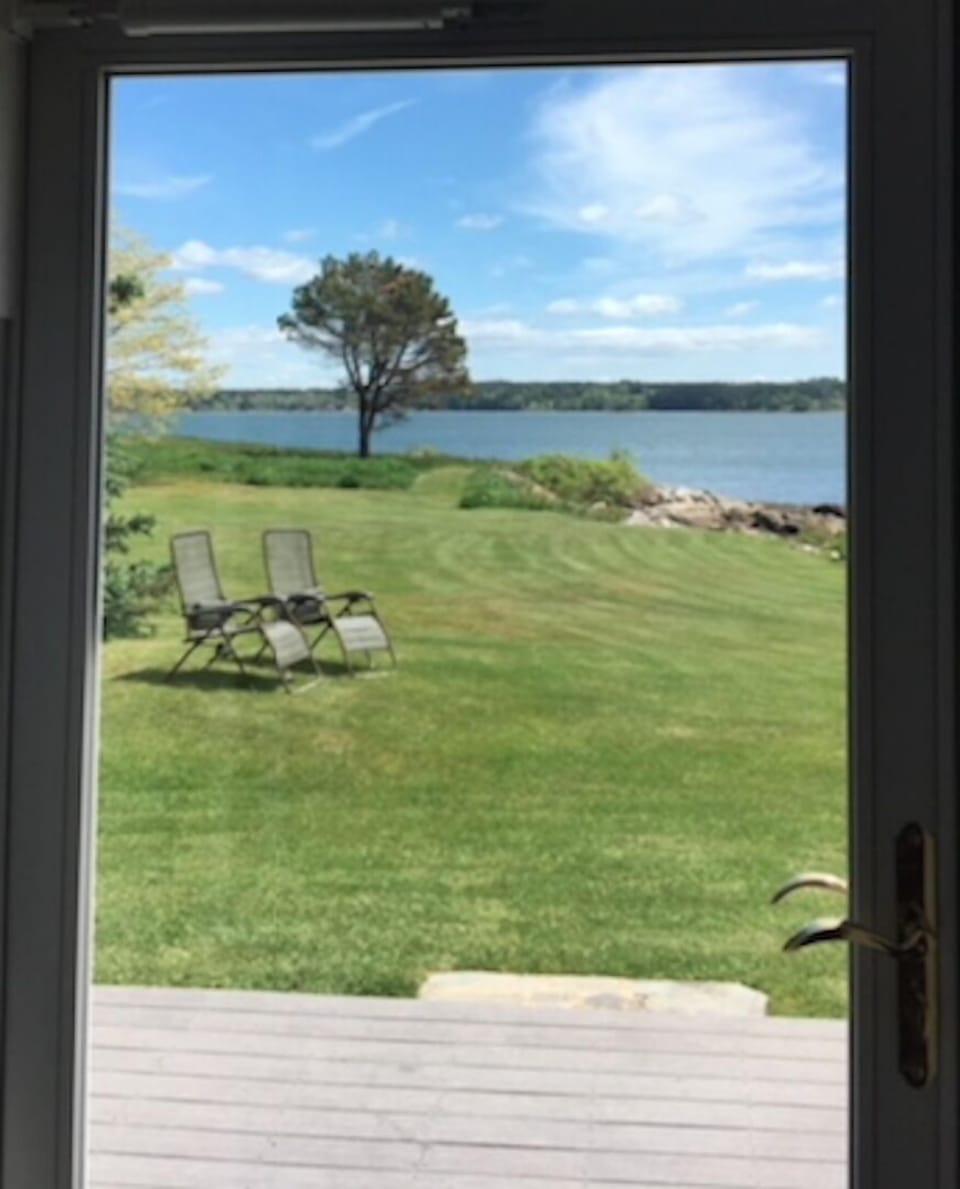 View out of the front door