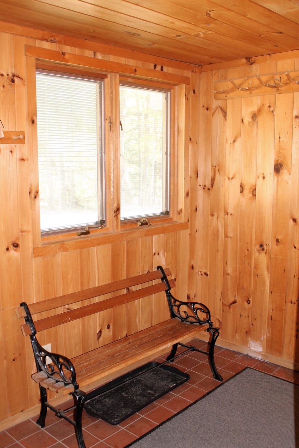 Mud room at entry provides plenty of space for storing your gear.