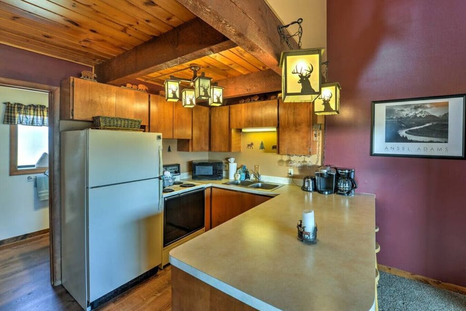 Kitchen with attached bathroom- Located on Main level