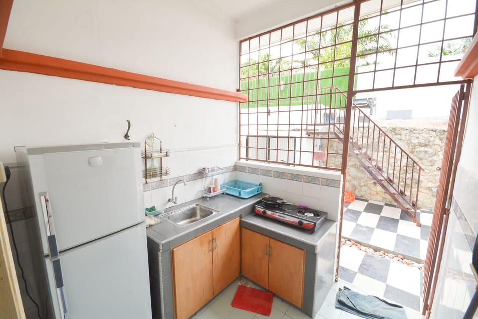 Family Villa | Private kitchenette | Full-size fridge, microwave, stovetop, rice cooker