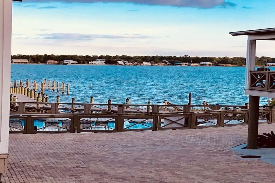 View of beautiful Little Lagoon from the balcony!
