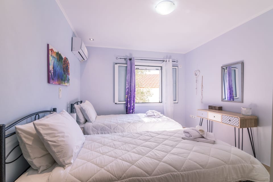 Villa, 2 Bedrooms, Private Pool, Sea View | 2 bedrooms, in-room safe, iron/ironing board, travel crib