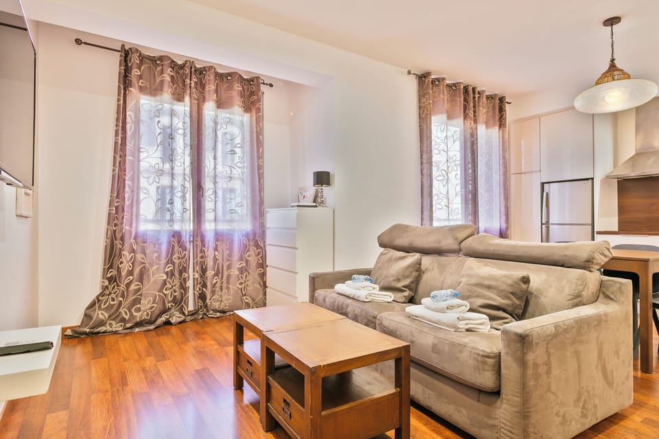 Apartment, 2 Bedrooms | Living area | Flat-screen TV