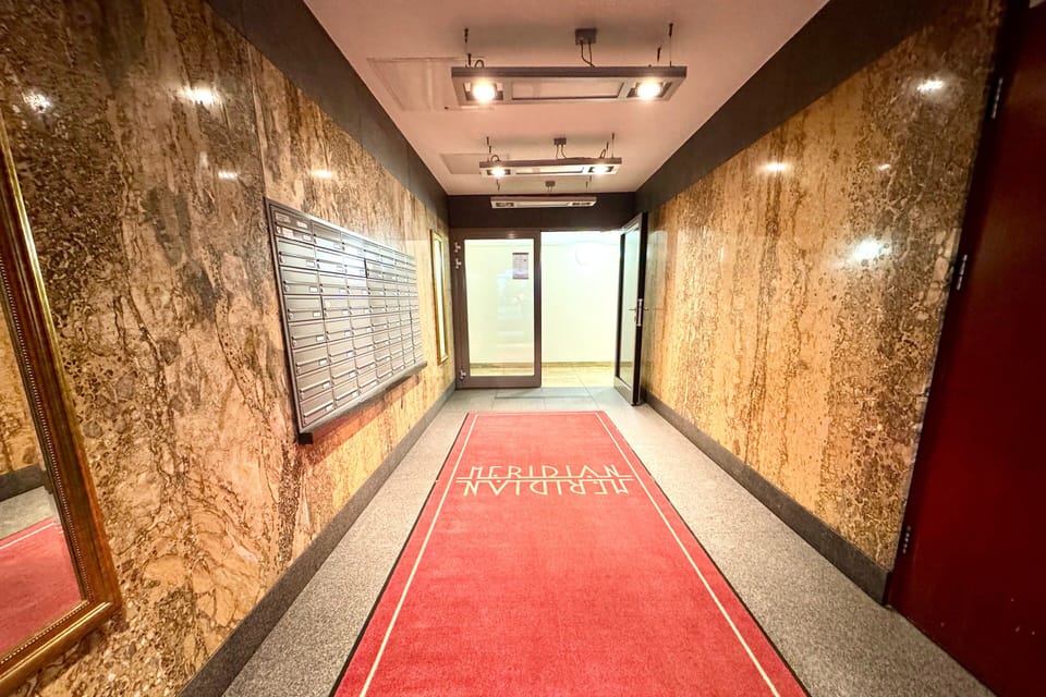 Interior entrance
