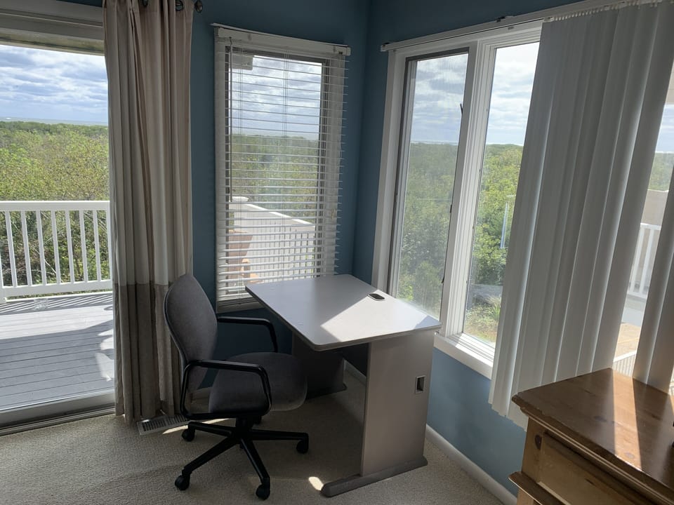 Corner office with a view