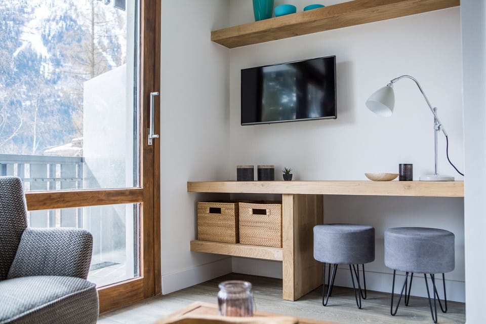 Desk space for remote working