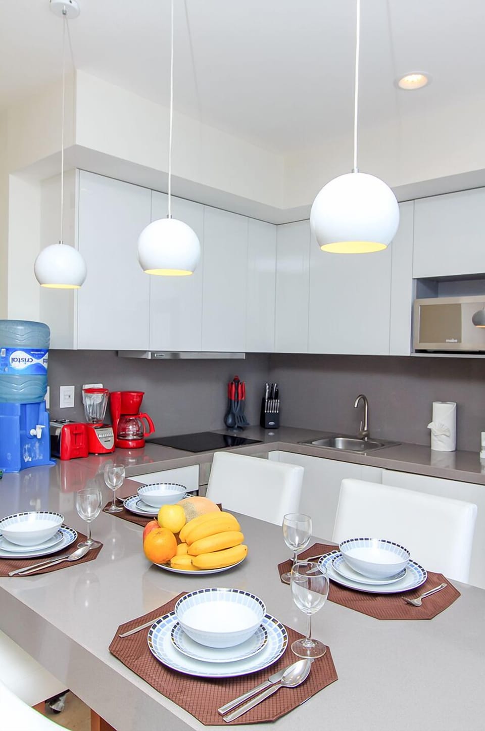 Exclusive Penthouse, Kitchen | Private kitchen | Fridge, microwave, oven, stovetop