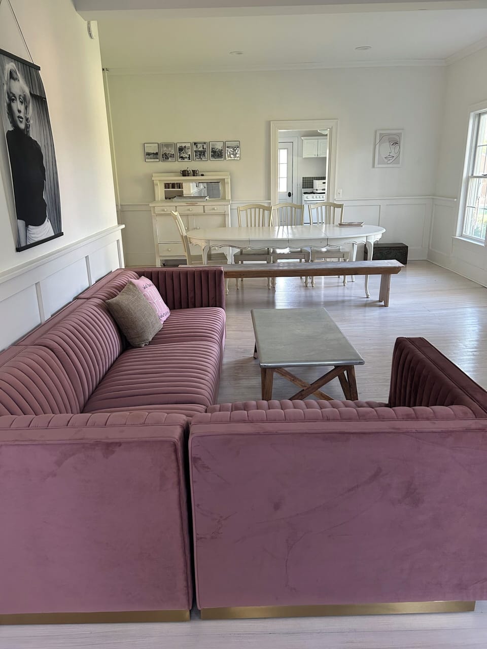 dining room plus den