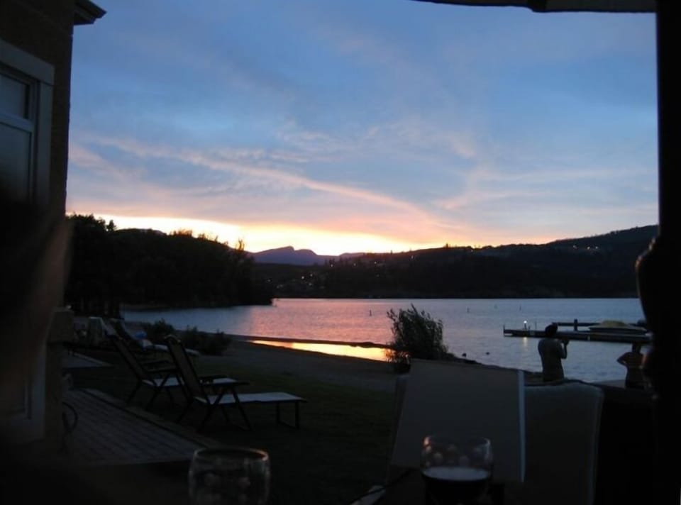 A beautiful summer sunset
