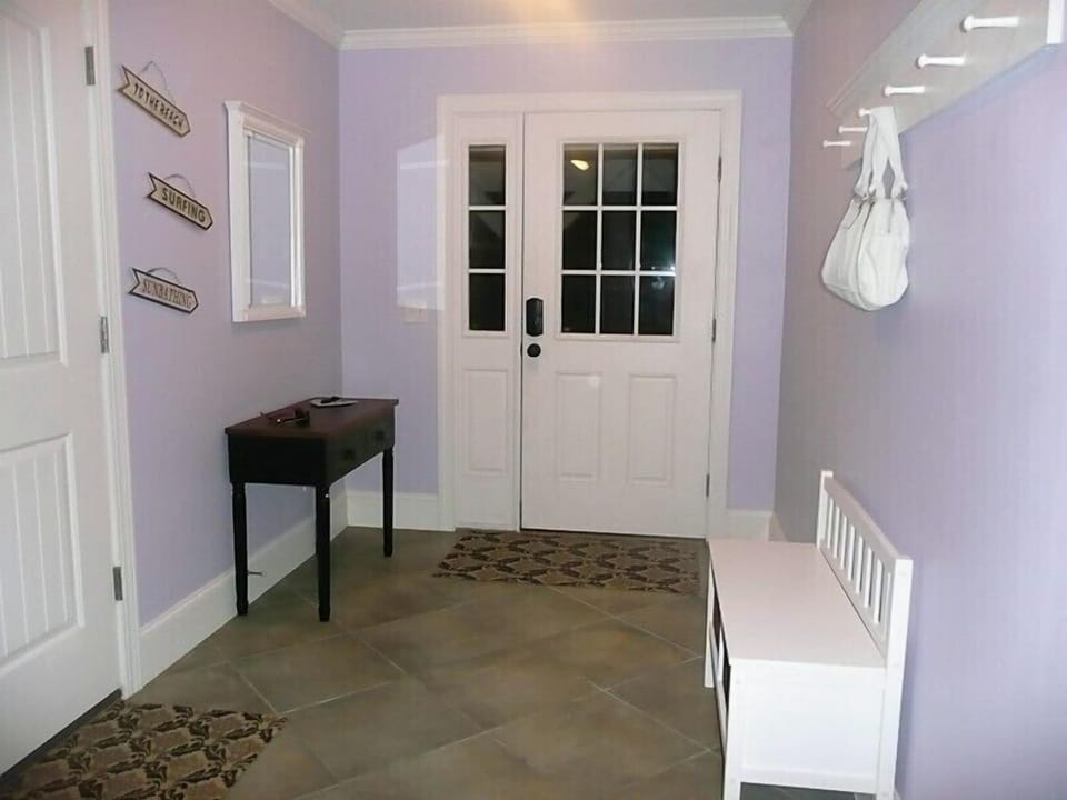 Welcome to the beach!  This is the main entry on the first floor.  