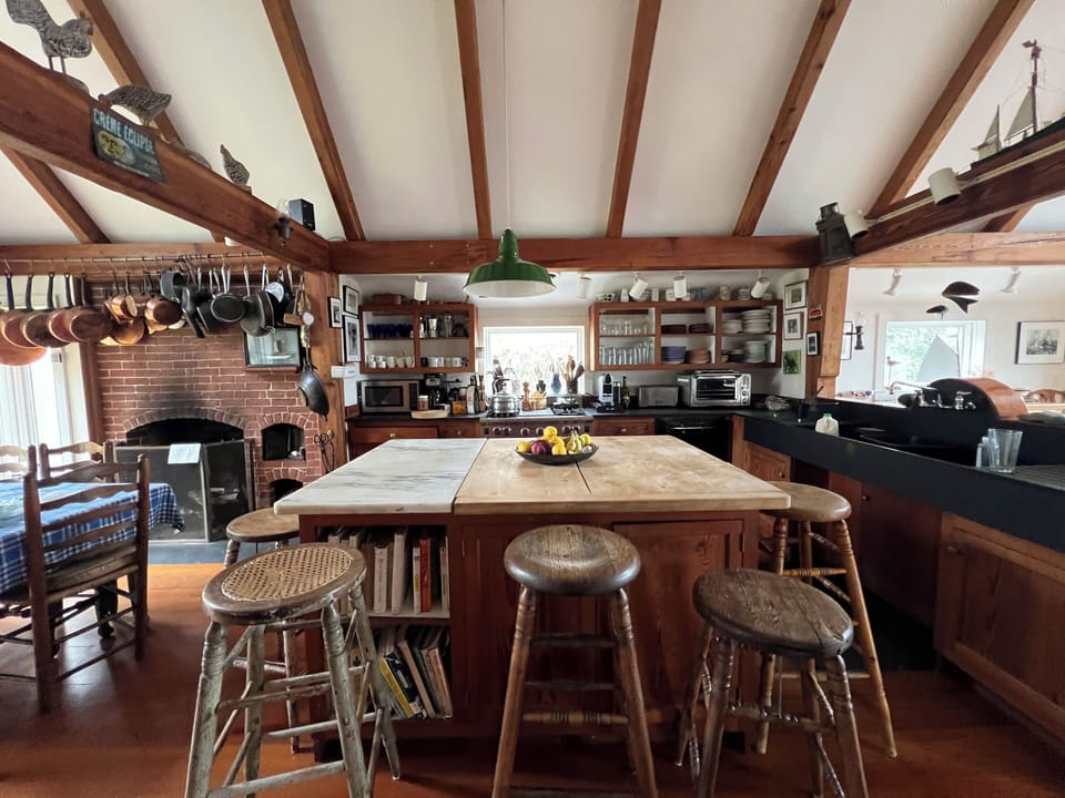 the perfect spot to gather before dinner with drinks and snacks