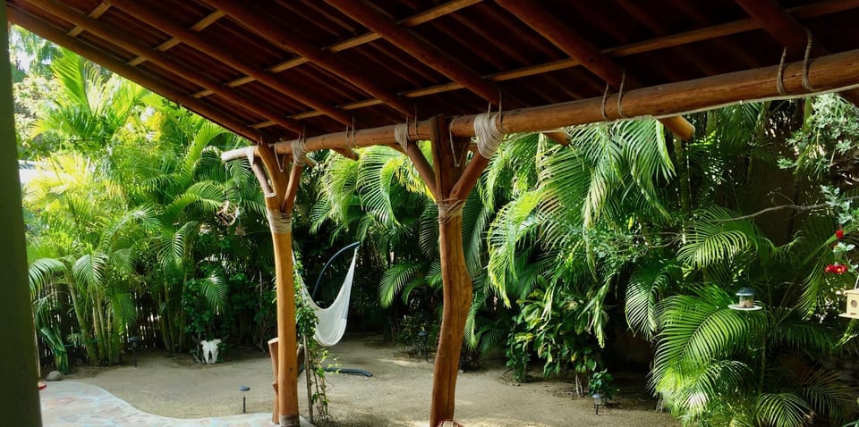 Check out the workmanship on our patio cover.