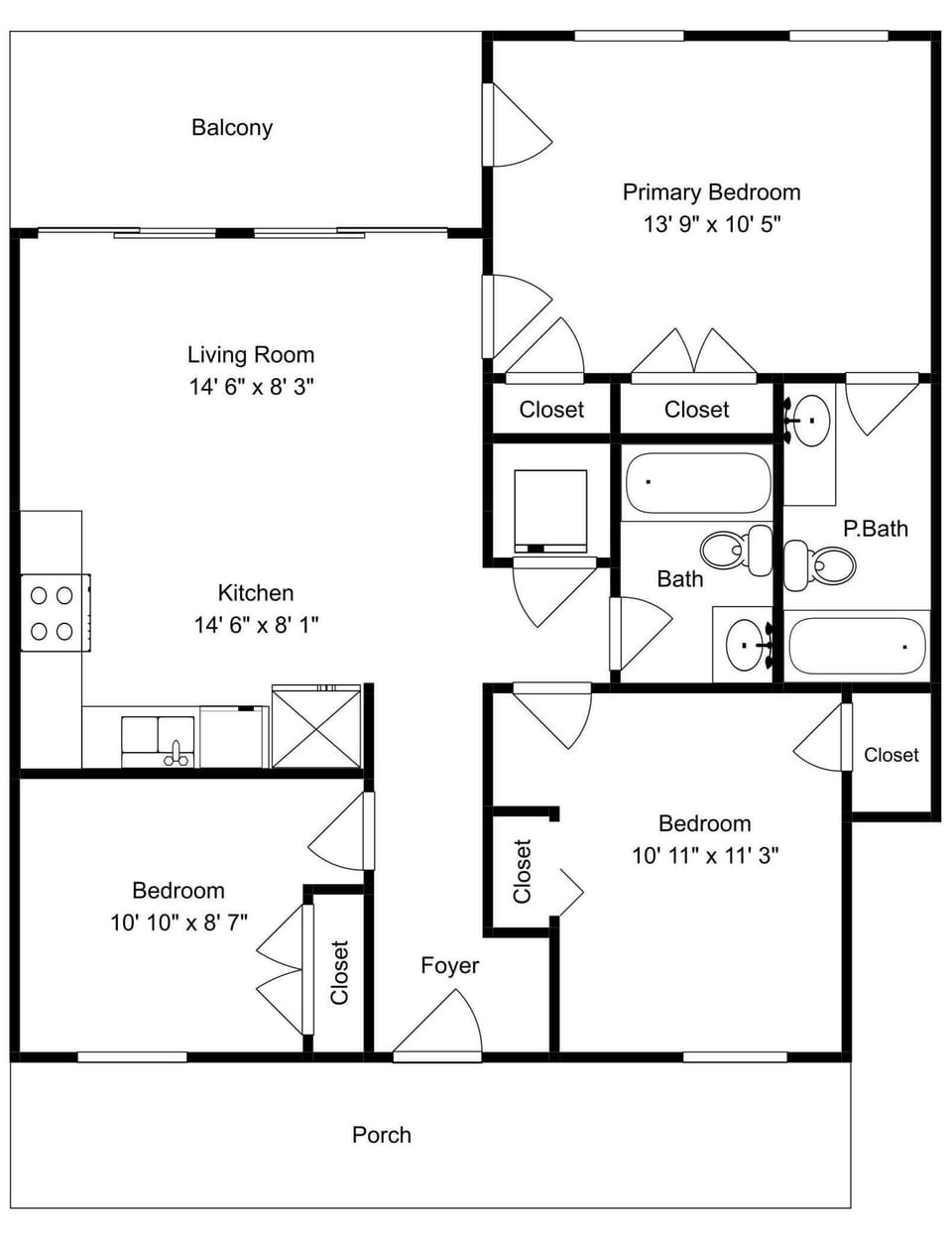 Silver Shores 7 - Floor Plan