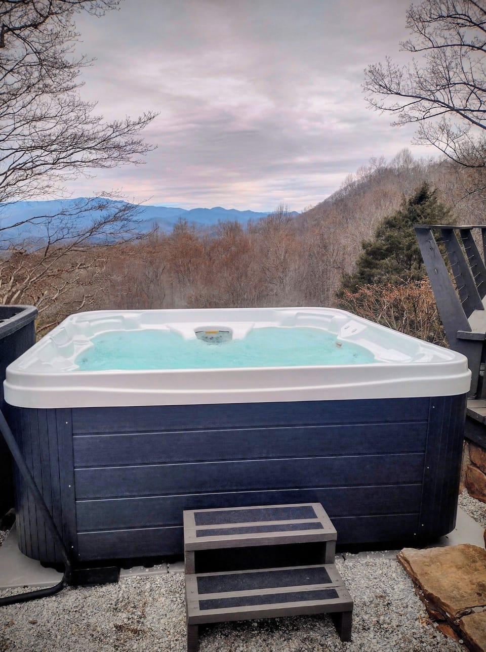 Hot tub available is not down for maintenance