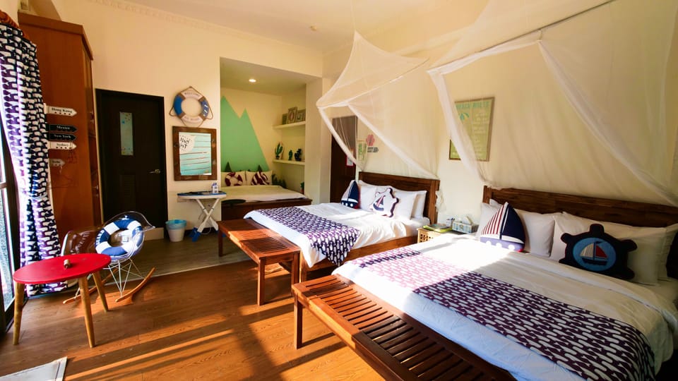 Family Room, Multiple Beds, Non Smoking, Garden View | View from room